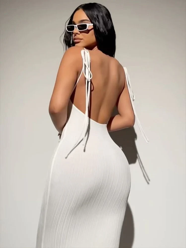 Emmett Backless Long Dress - Image 13
