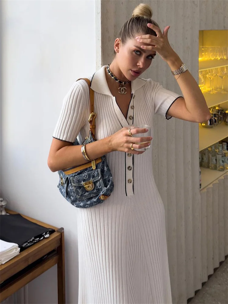 'Endless Grace' Knit Maxi Dress - Image 10