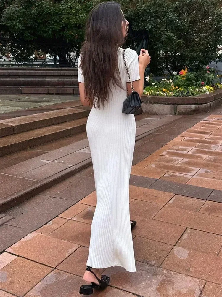 'Endless Grace' Knit Maxi Dress - Image 4