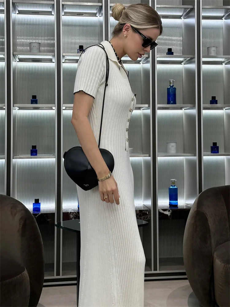 'Endless Grace' Knit Maxi Dress - Image 8