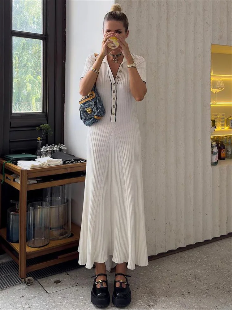 'Endless Grace' Knit Maxi Dress - Image 9