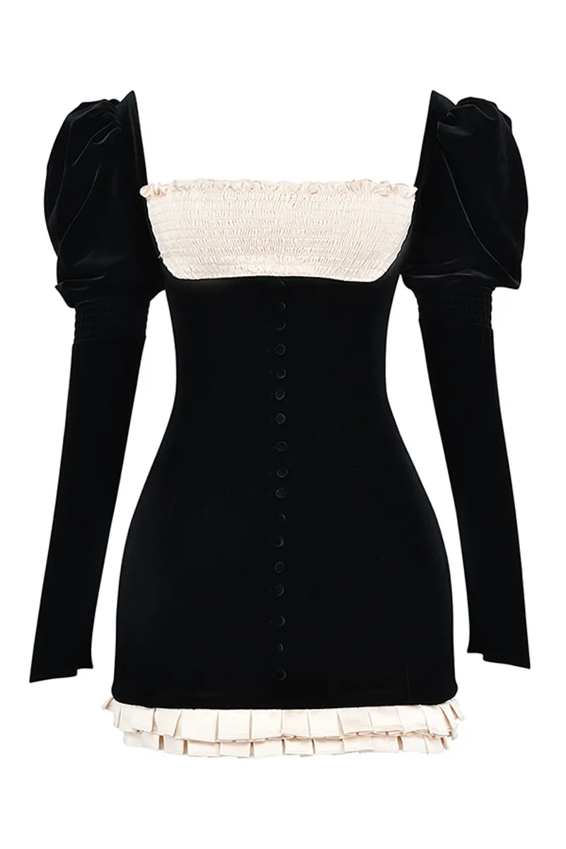 Ethereal Mosaic Collar Dress - Image 9
