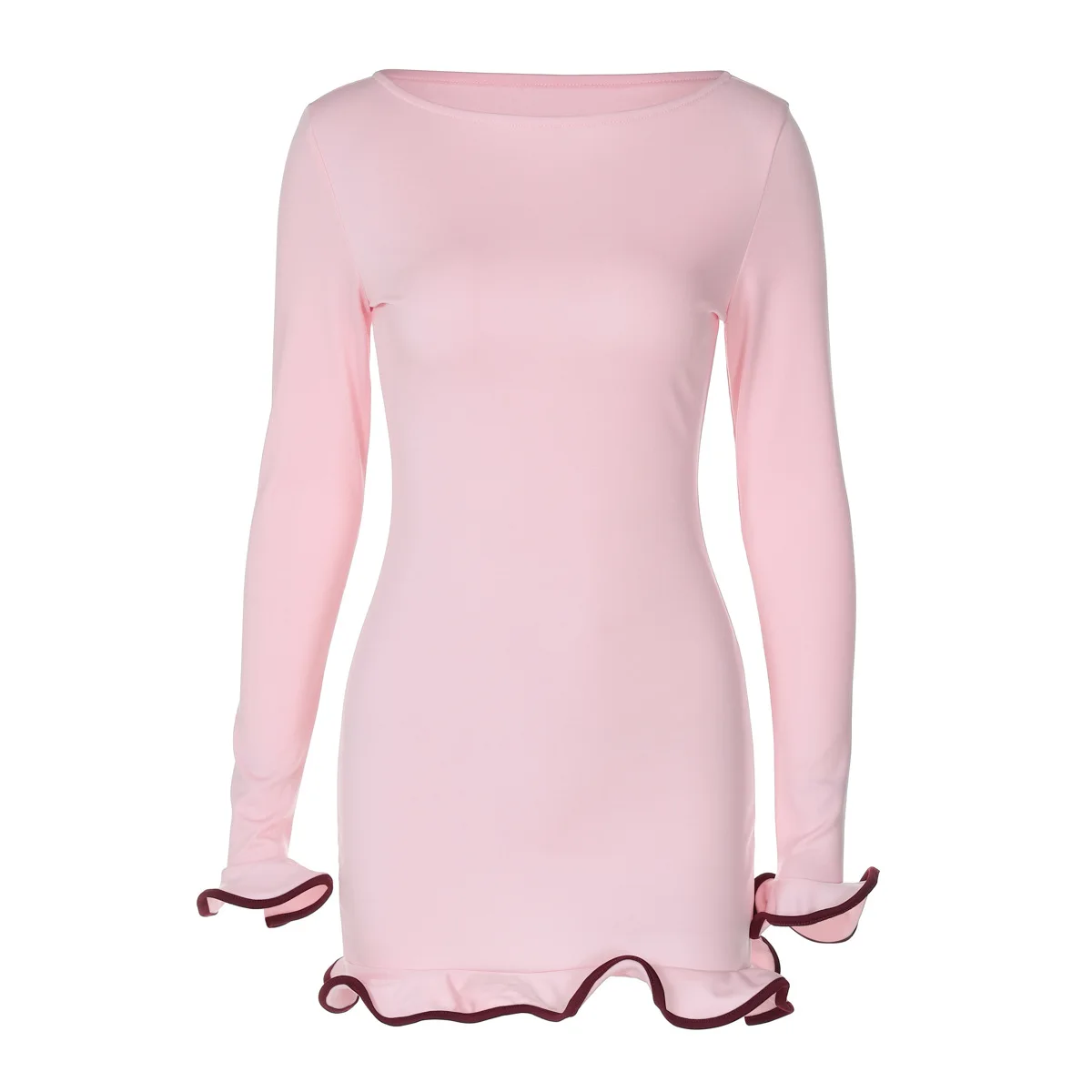 Evangeline Bliss Ruffle Mini Dress - Image 13