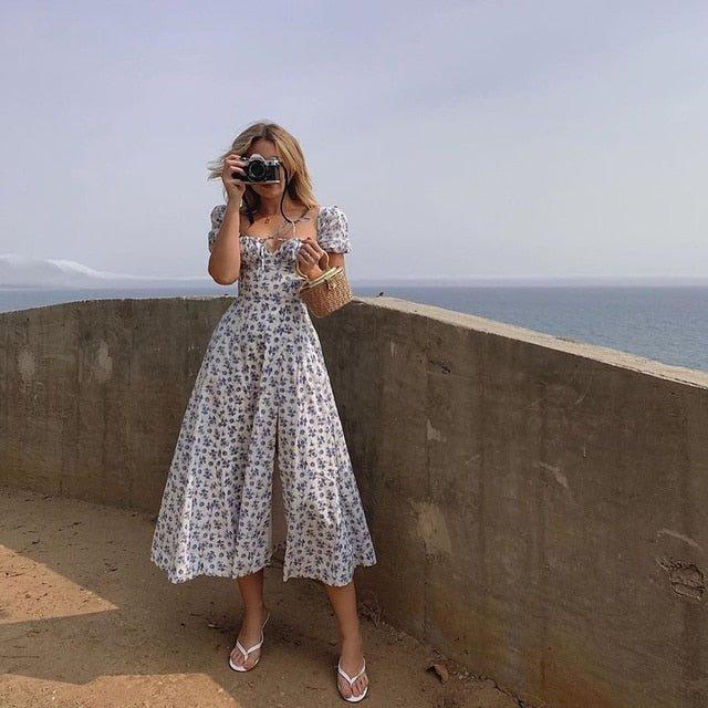 Evelyn Floral Dress - Image 3