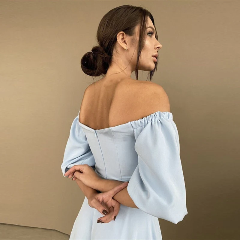 Felix Puff Sleeves Dress - Image 2