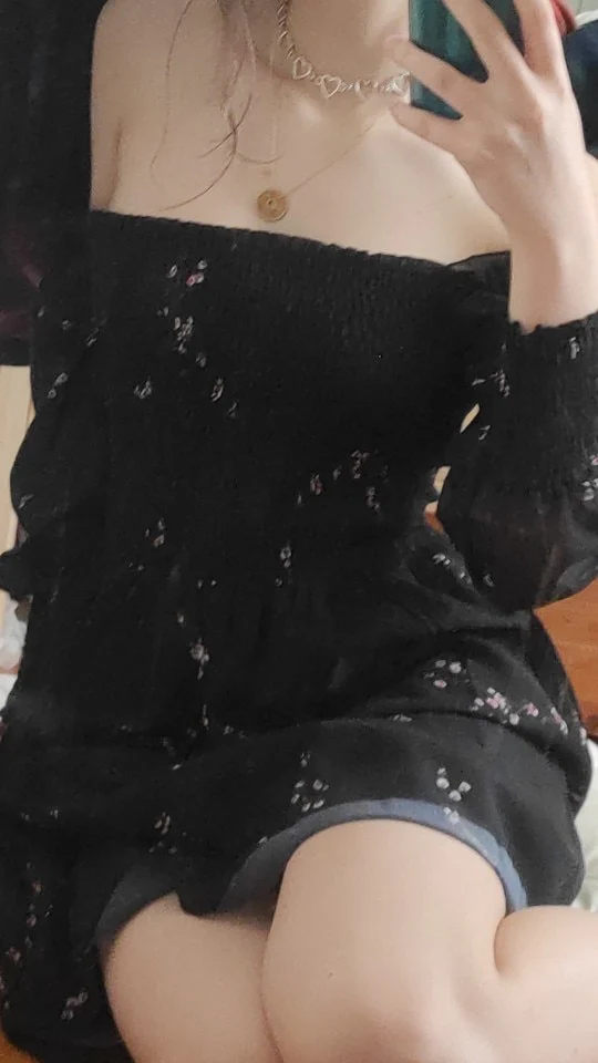 Feronia Vintage Chiffon Dress - Image 3