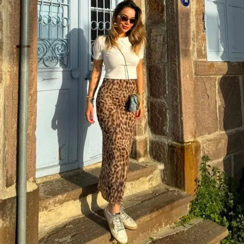 Fierce Instincts Printed Skirt