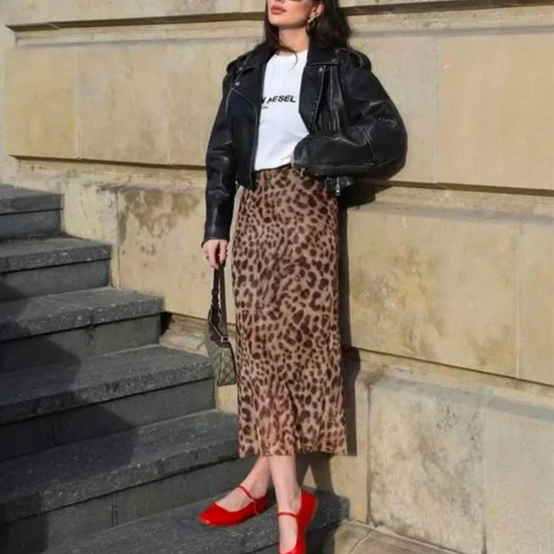 Fierce Instincts Printed Skirt - Image 3