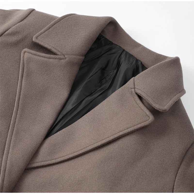 Fierce Winter Wool Coat - Image 14