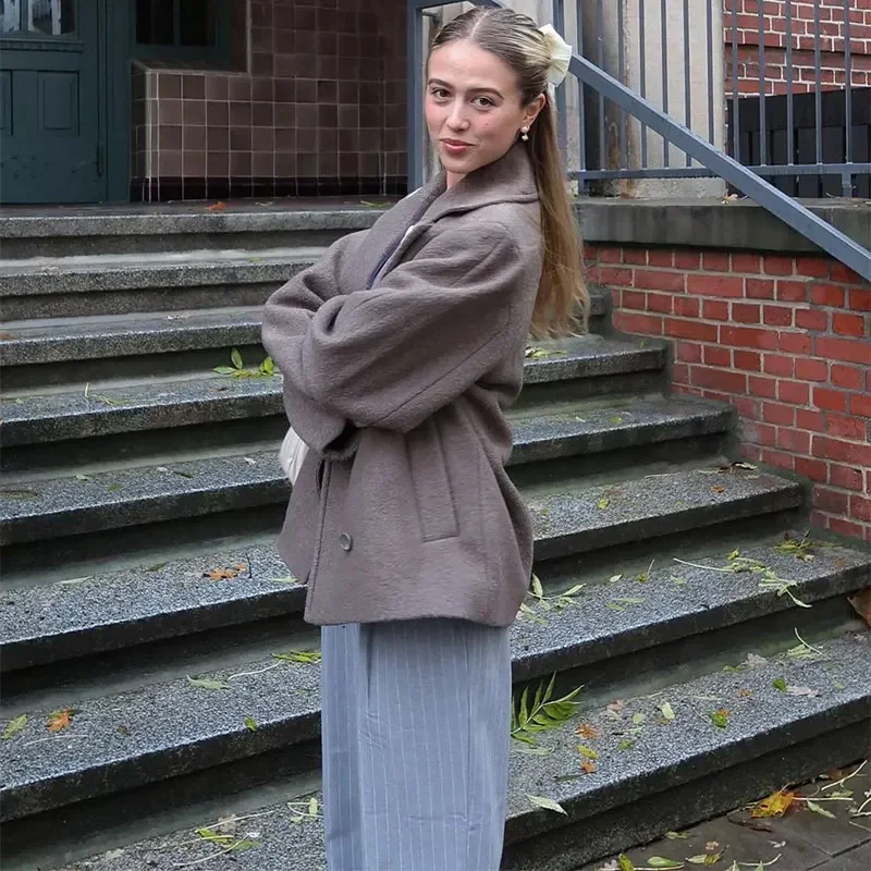 Fierce Winter Wool Coat - Image 4