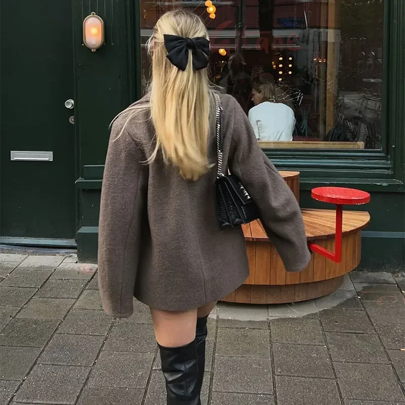 Fierce Winter Wool Coat - Image 8