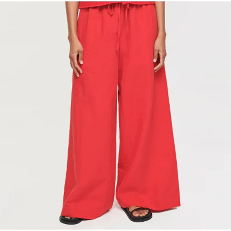 Fiery Wide-Leg Matching Set - Image 3