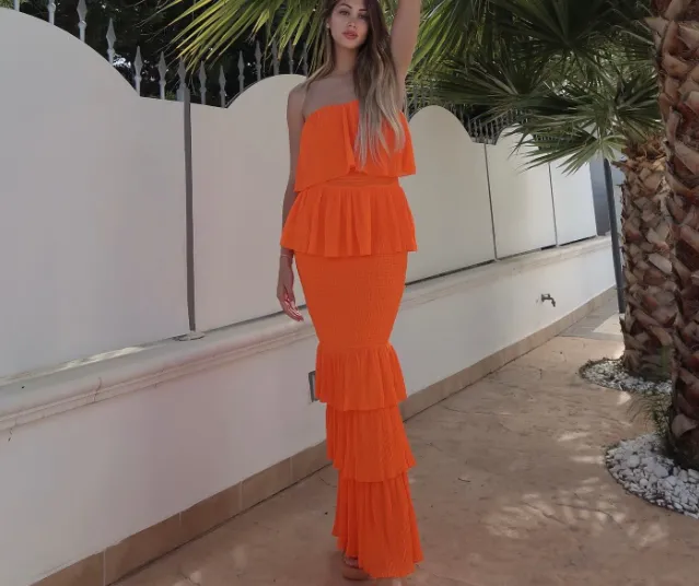 Flirtatious Ruffle Tiered Dress - Image 5