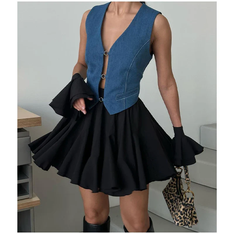 Flounce Fiesta Mini Skirt - Image 23