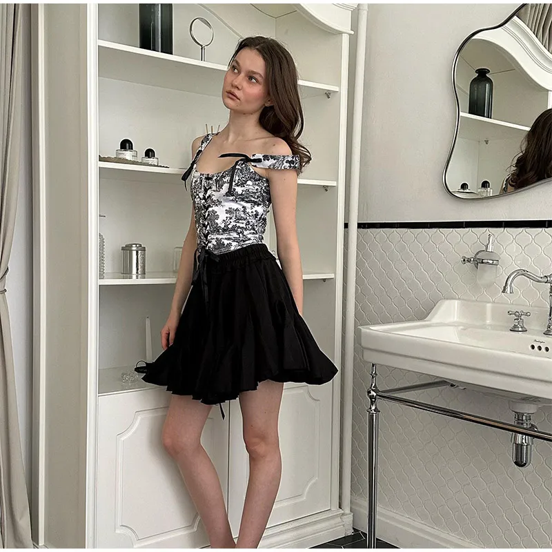 Flounce Fiesta Mini Skirt - Image 25