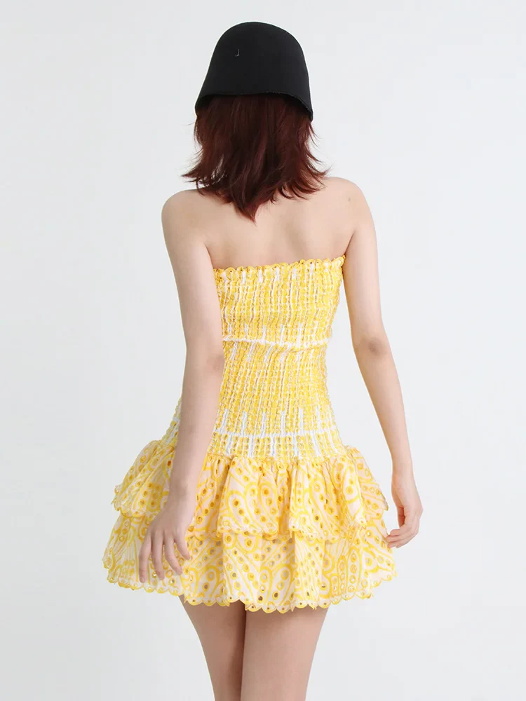 Forever Flourish Strapless Mini Dress - Image 15