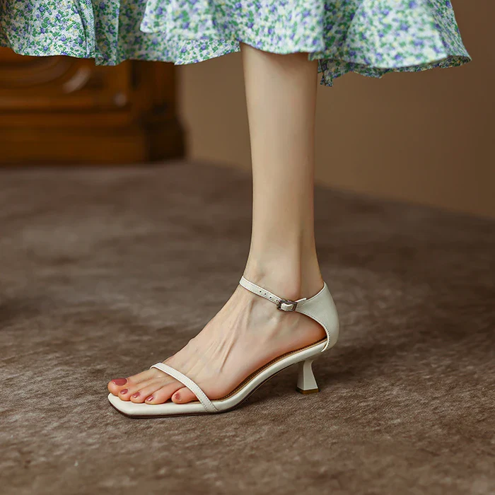 Girl Code Strap High Heels - Image 10