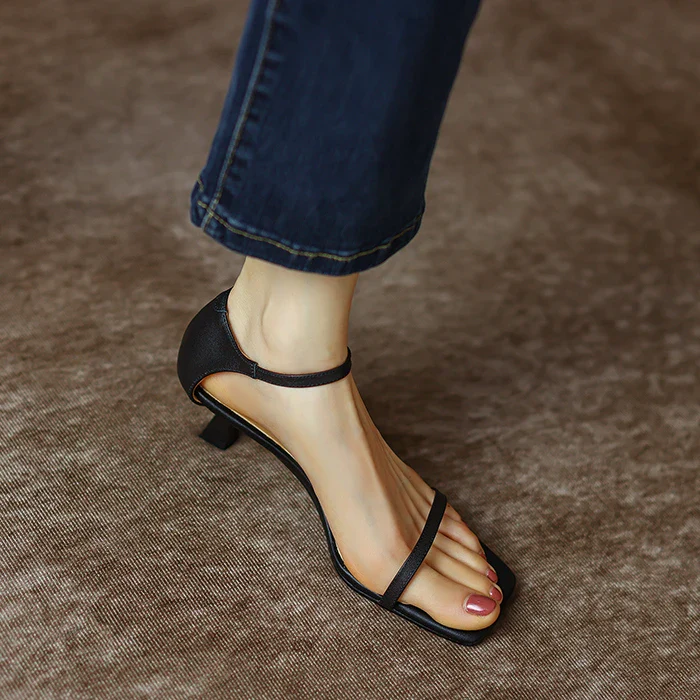 Girl Code Strap High Heels - Image 5