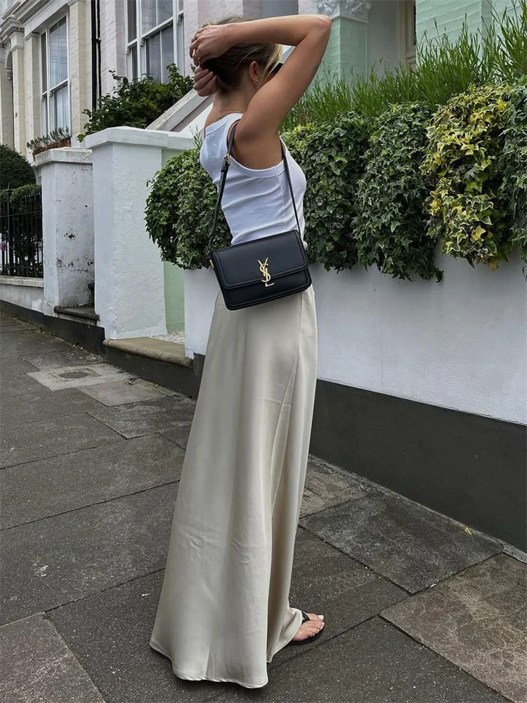 Girls Need Love Lace Up Maxi Skirt - Image 4