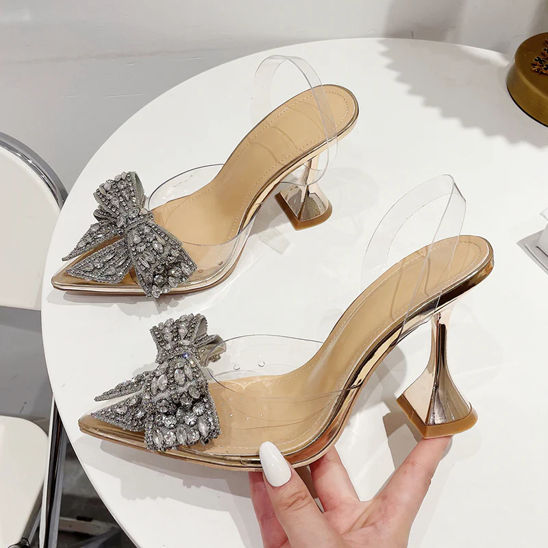 Girly Vibes Butterfly Knot Pumps - Image 8
