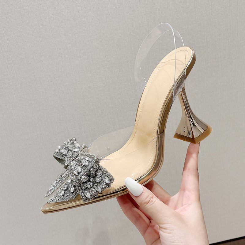 Girly Vibes Butterfly Knot Pumps - Image 9
