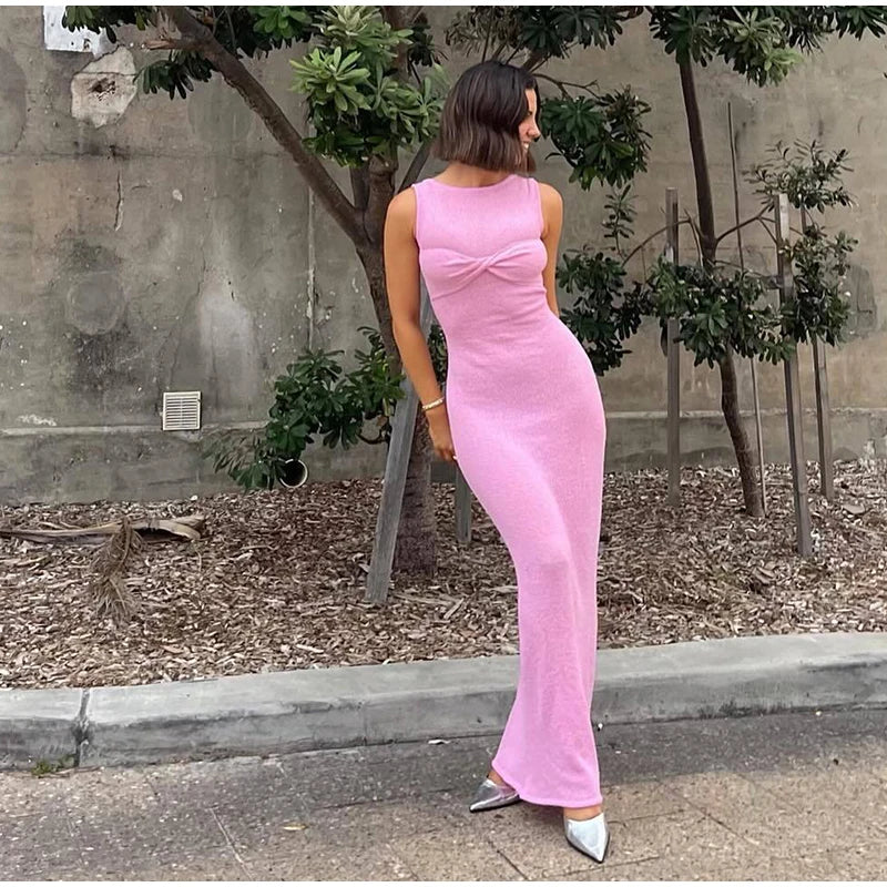 Golden Horizon Long Dress - Image 5