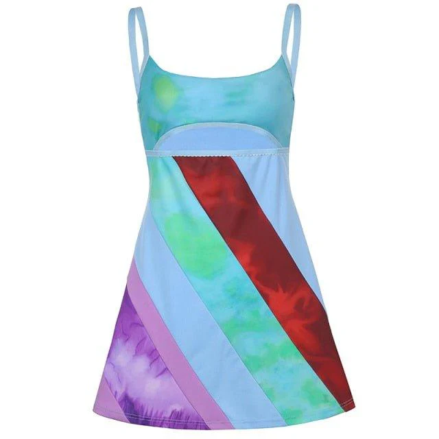 Grace Sheath Patchwork Dress - Image 8