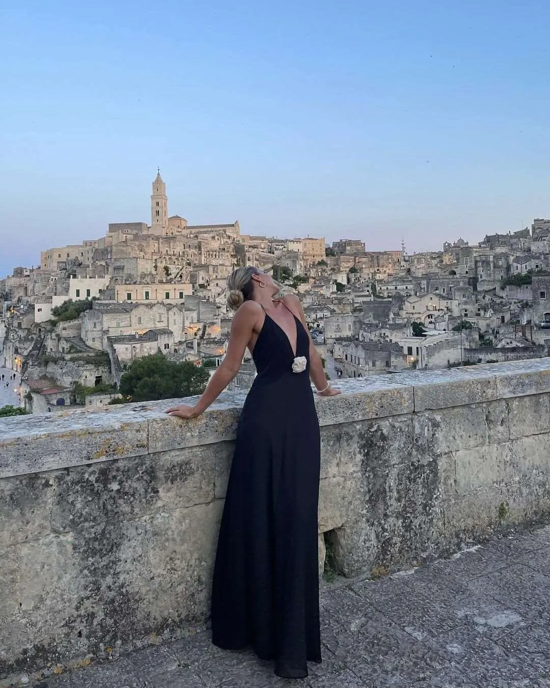 Graceful Drift Backless Slip Dress - Image 16