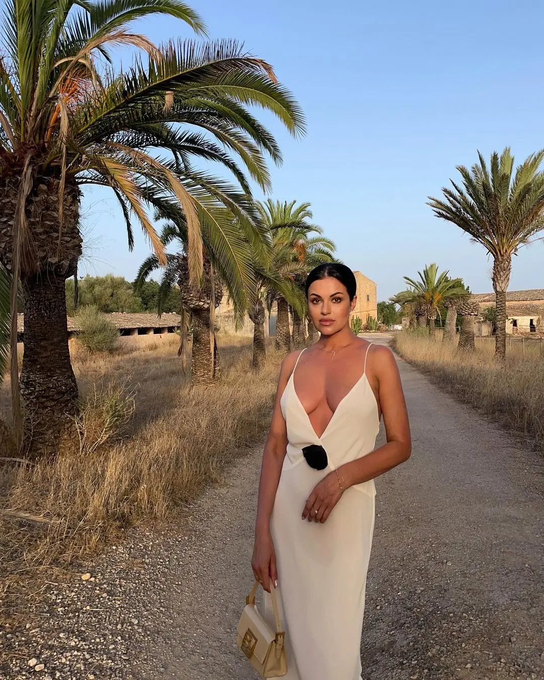 Graceful Drift Backless Slip Dress - Image 25