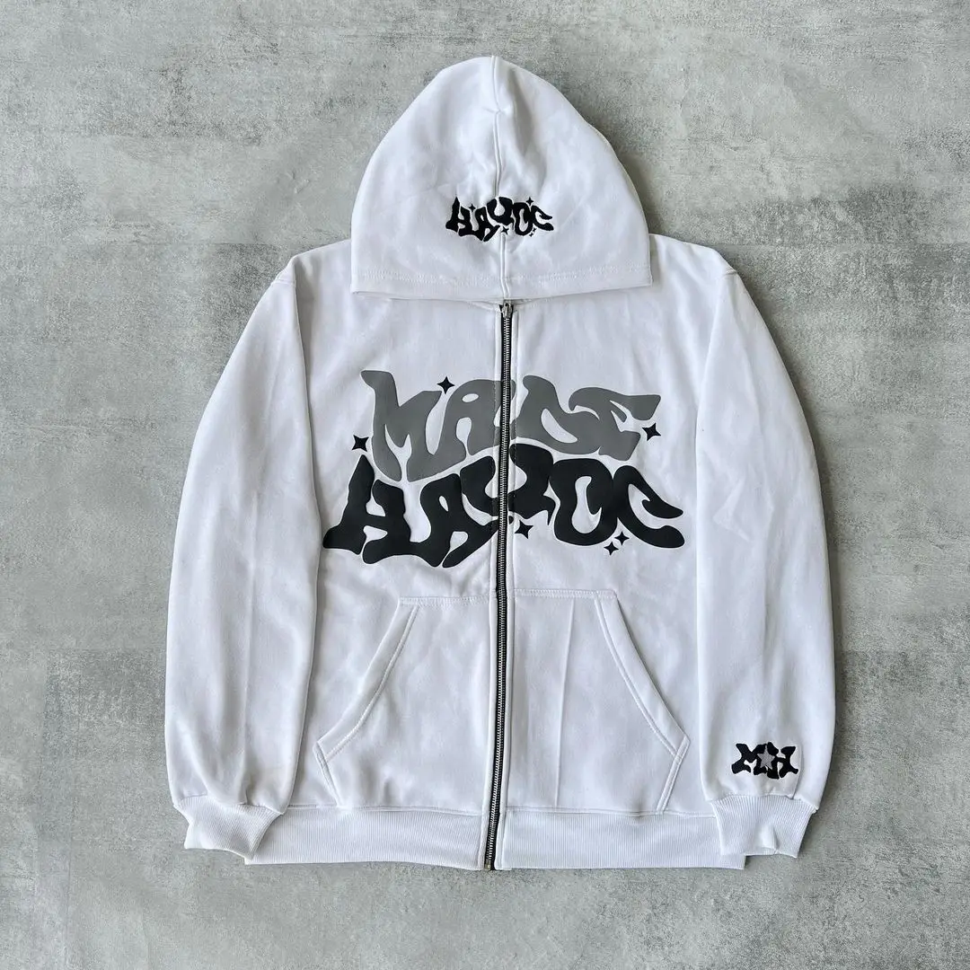 Graffiti Groove Urban Hoodie - Image 7