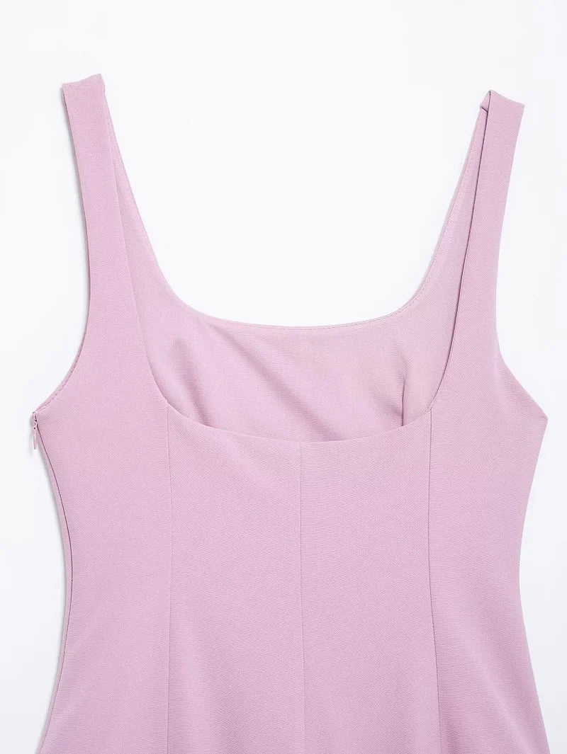Gwen Pleated Mini Dress - Image 6