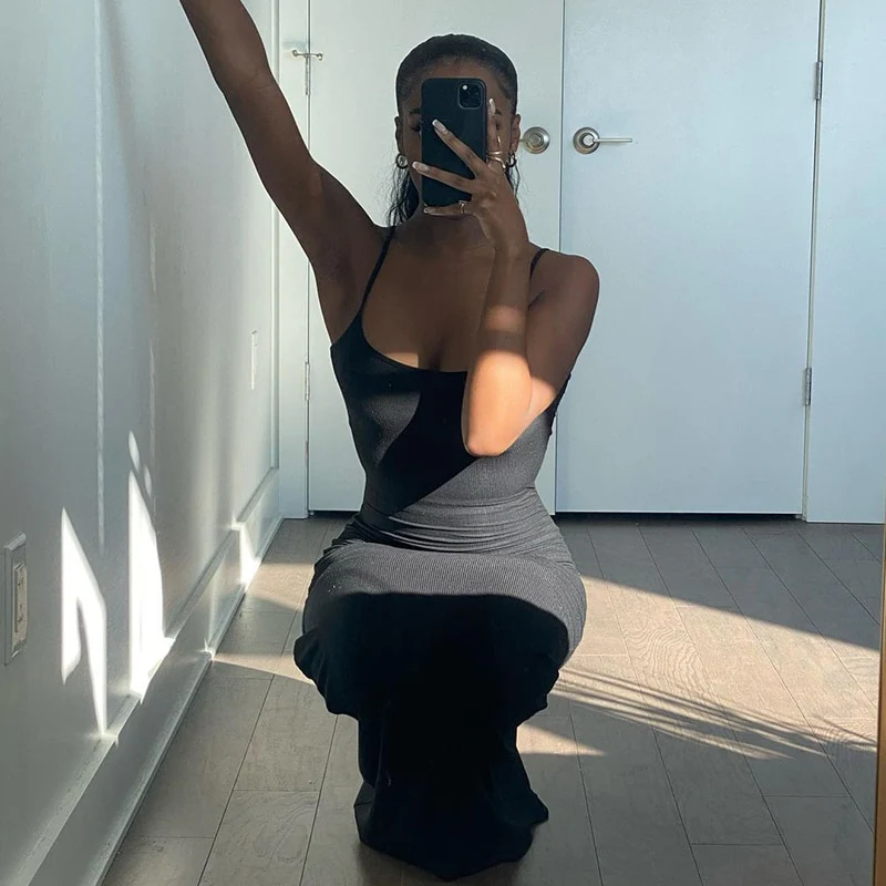 Hannah Slim-Fit Maxi Dress - Image 11