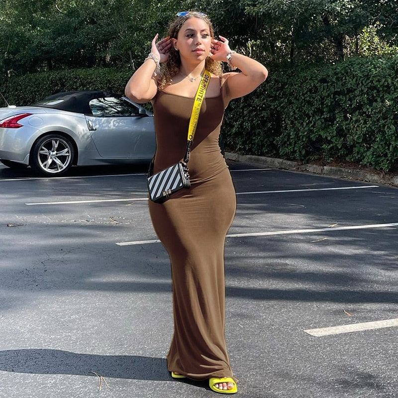 Hannah Slim-Fit Maxi Dress - Image 16