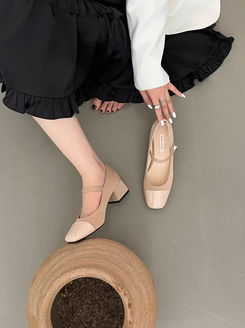 Harilyn Square Toe Pumps - Image 13