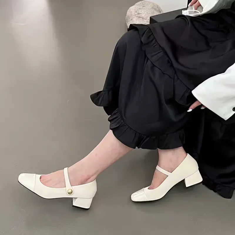 Harilyn Square Toe Pumps - Image 2