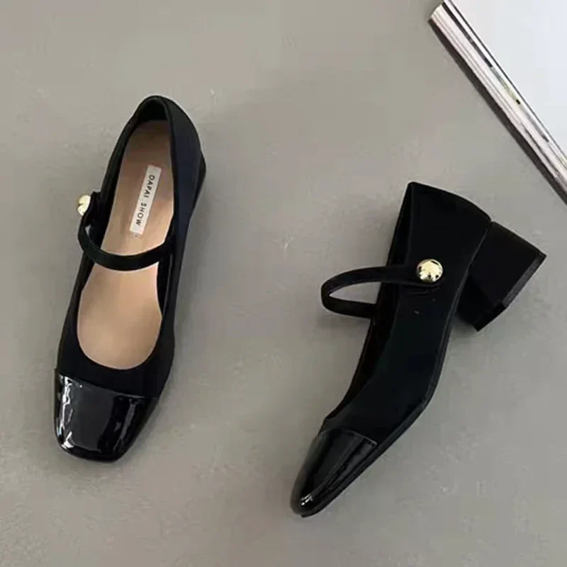 Harilyn Square Toe Pumps - Image 8