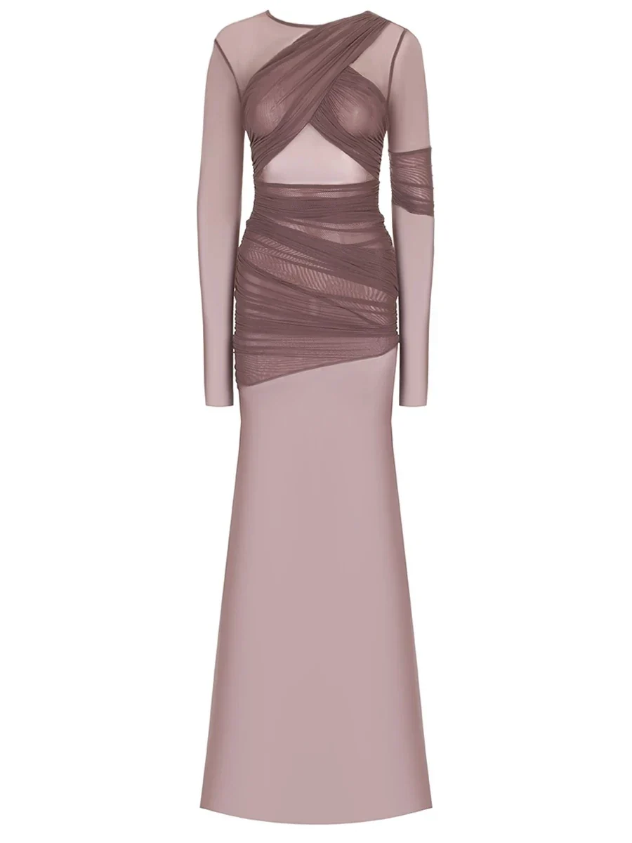 Heartbreakers Patchwork Maxi Dress - Image 3