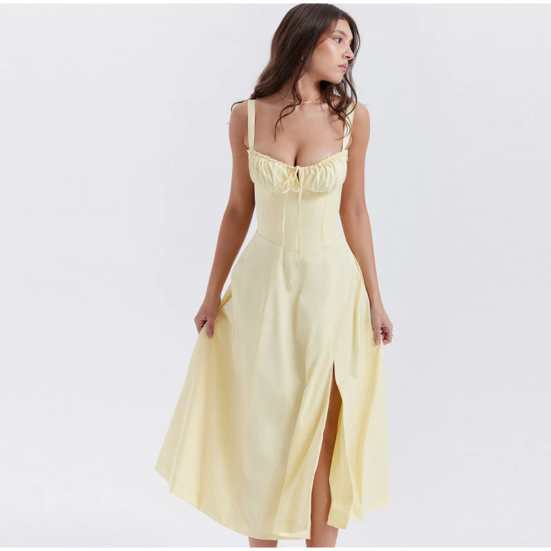 Helen High Split Dress - Image 5
