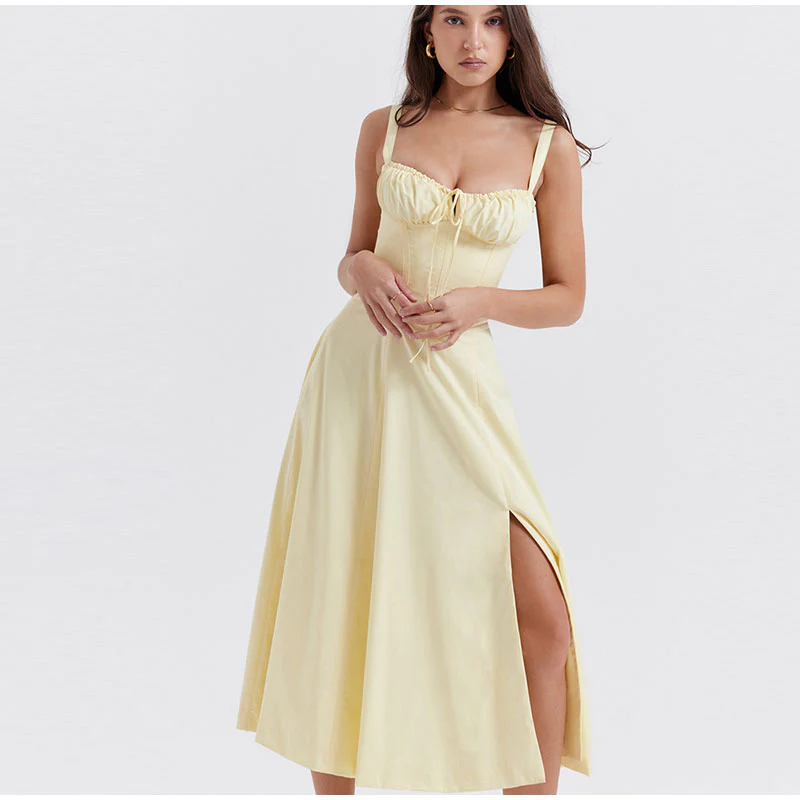 Helen High Split Dress - Image 6