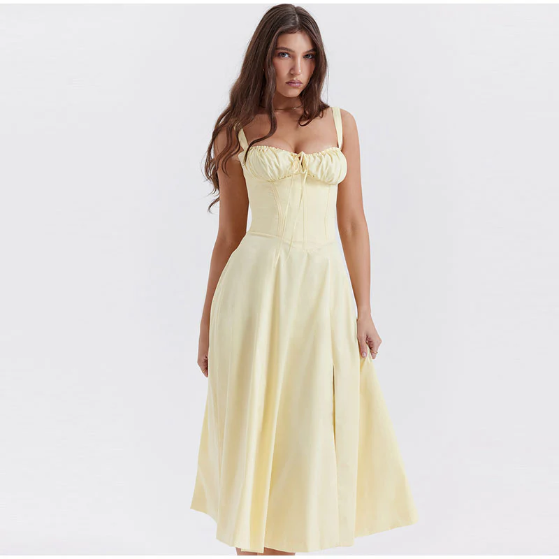 Helen High Split Dress - Image 7