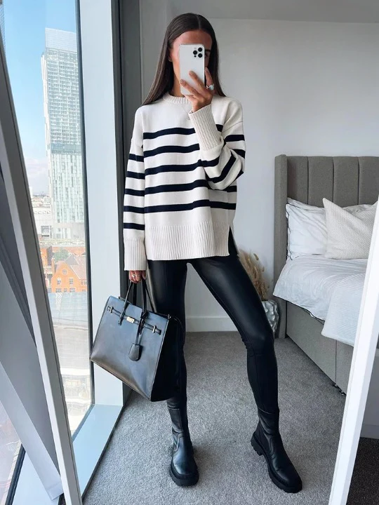 Henry Stripe Knitted Jumper - Image 10