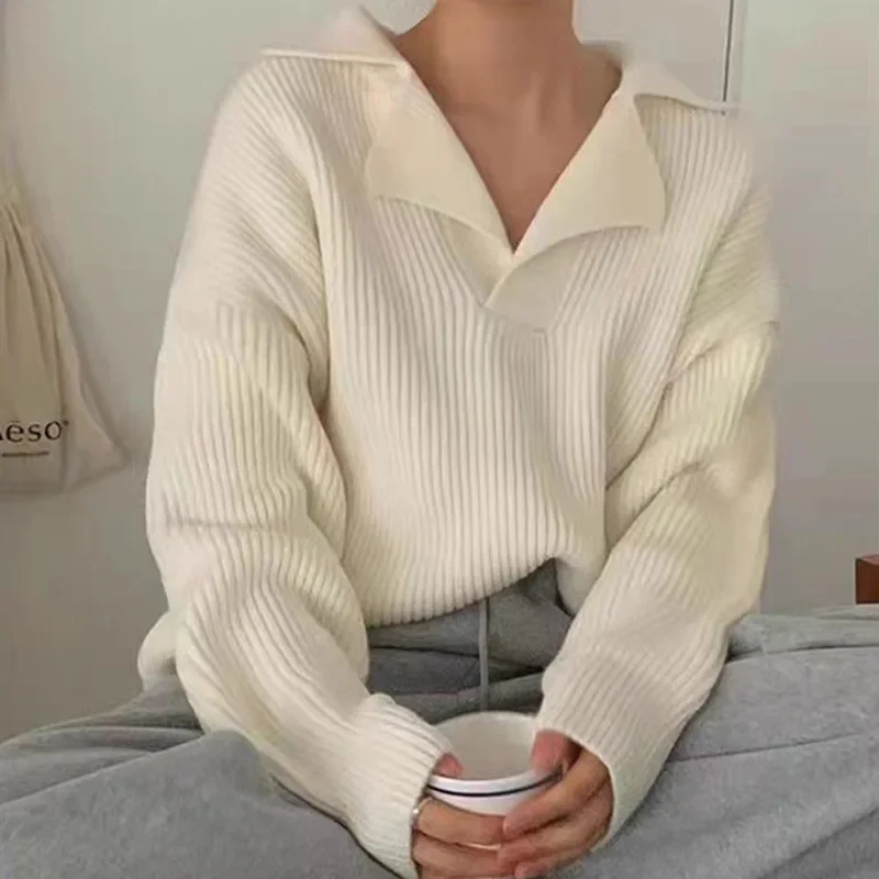 'Horizon Of Comfort" V-Neck Sweatshirt - Image 2