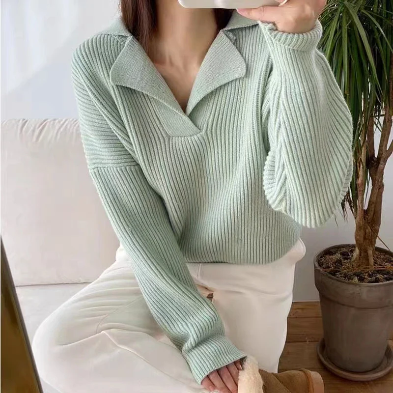 'Horizon Of Comfort" V-Neck Sweatshirt - Image 4