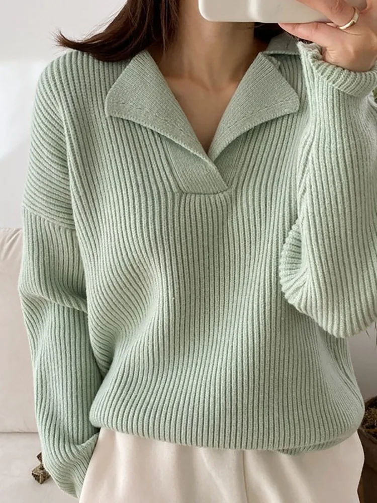 'Horizon Of Comfort" V-Neck Sweatshirt - Image 6