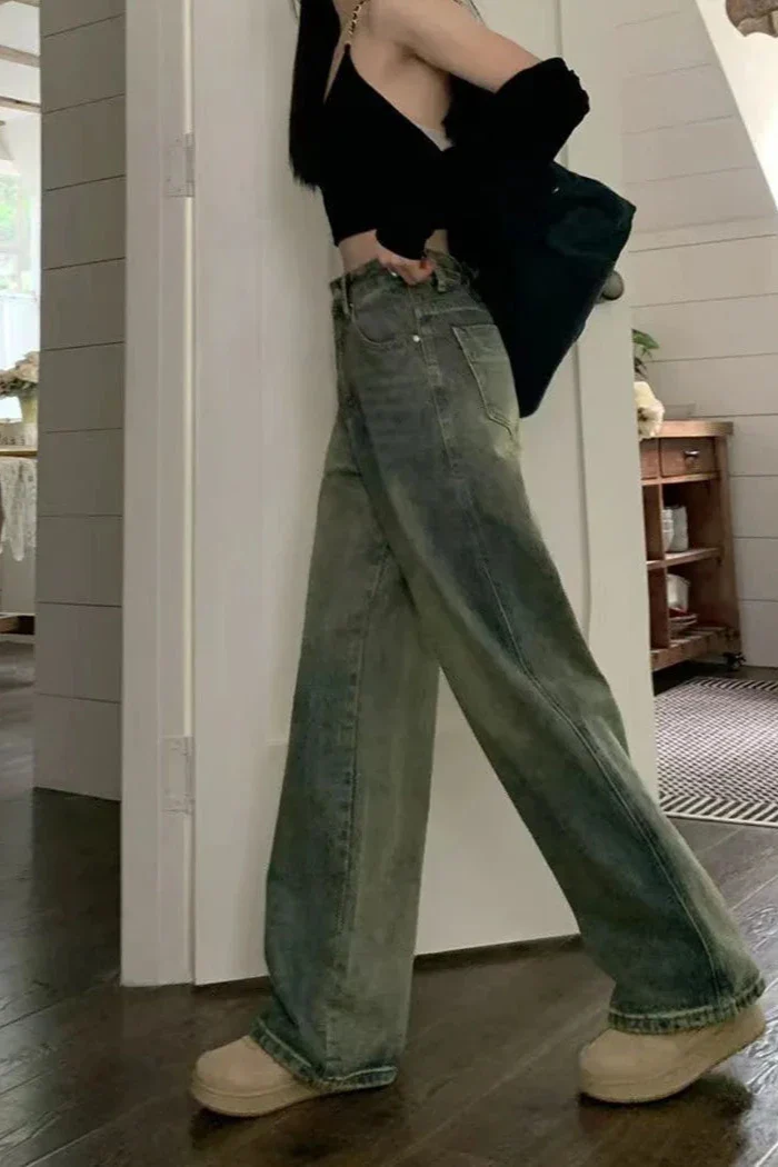 'I Am Freespirit' Baggy Straight Jeans - Image 10