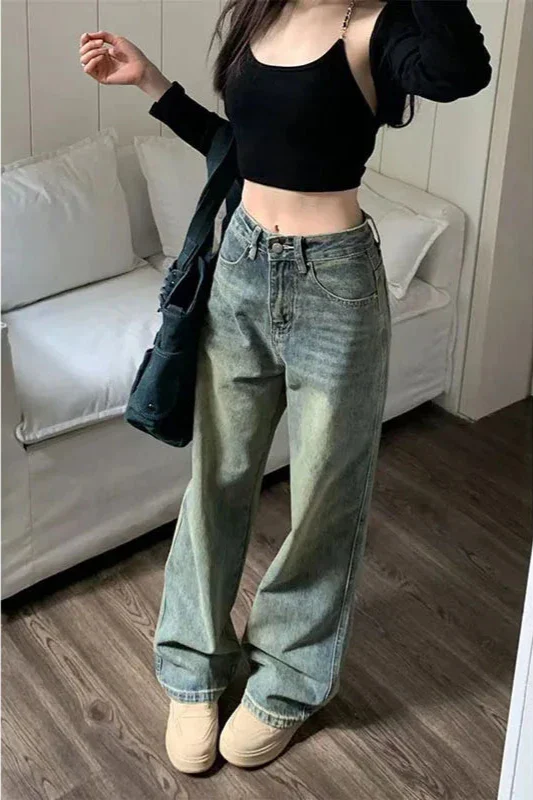'I Am Freespirit' Baggy Straight Jeans - Image 2