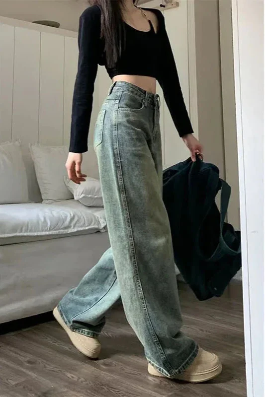 'I Am Freespirit' Baggy Straight Jeans - Image 3
