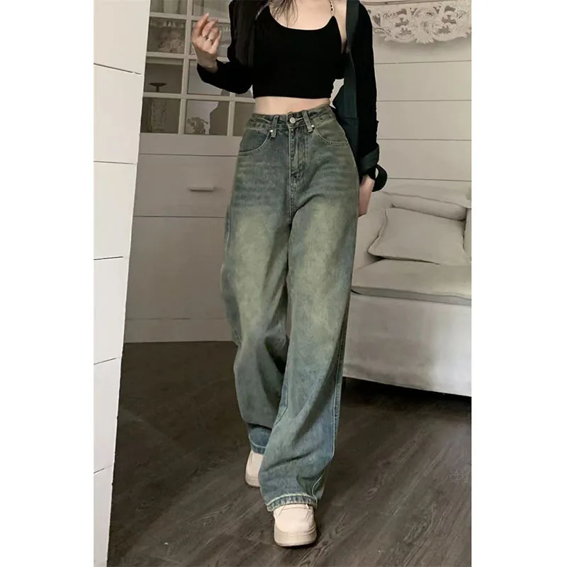 'I Am Freespirit' Baggy Straight Jeans - Image 7
