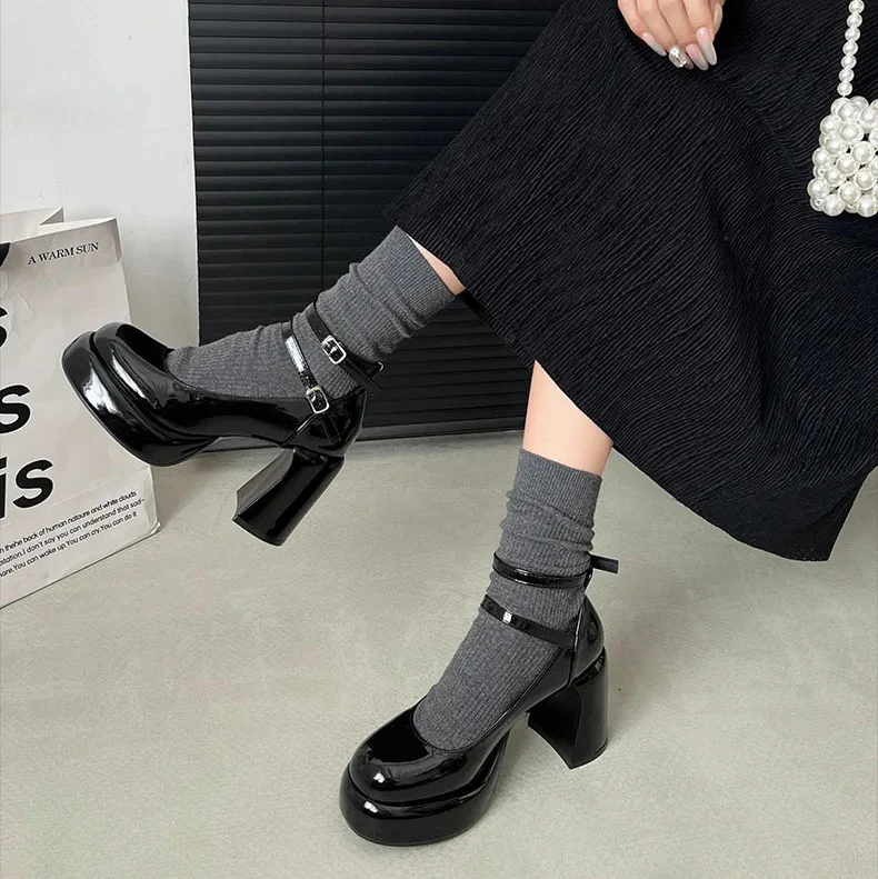 'I Am High' Chunky Pumps - Image 6