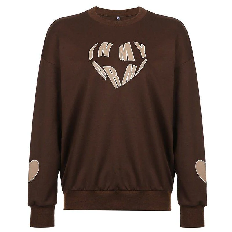 'IN MY ARMS' Casual sweatshirt - Image 8
